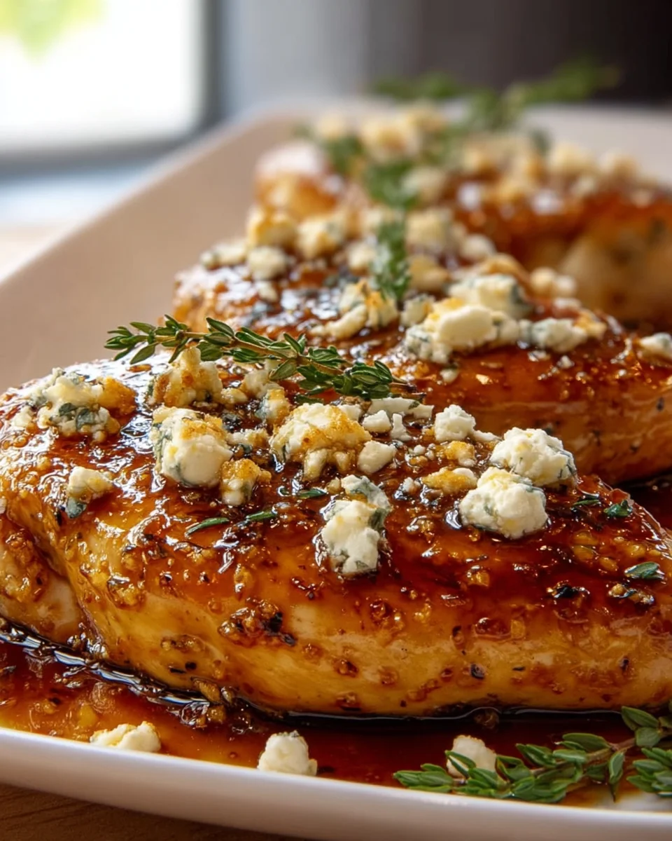 Hot Honey Infused Feta Chicken: A Spicy, Savory Delight!