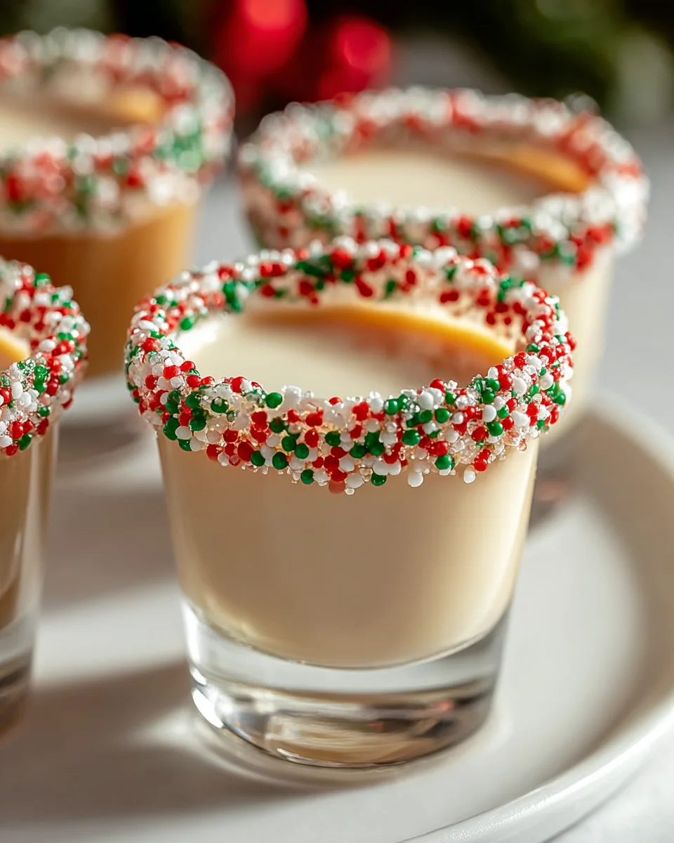 Christmas Sugar Cookie Shots Recipe – Perfect Holiday Treat!