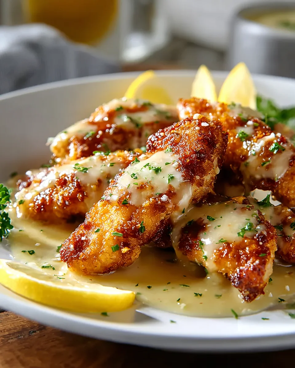 Zesty Lemon Pecorino Crispy Chicken Recipe for Flavor Lovers