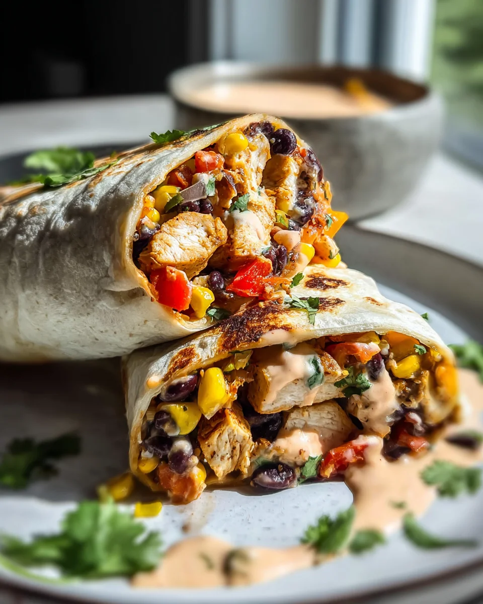 Delicious Southwest Chicken Wrap Recipe for Easy Meals