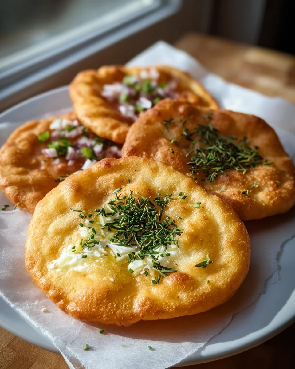 Crispy Air Fryer Langos Recipe – Easy & Delicious Snack!