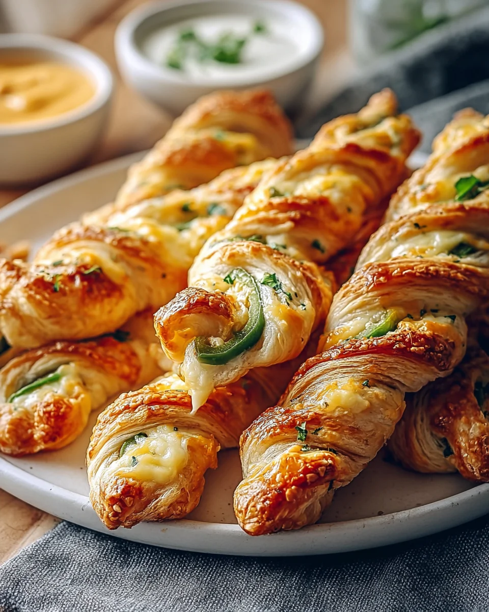 Delicious Jalapeno Popper Twists Recipe for Snack Lovers