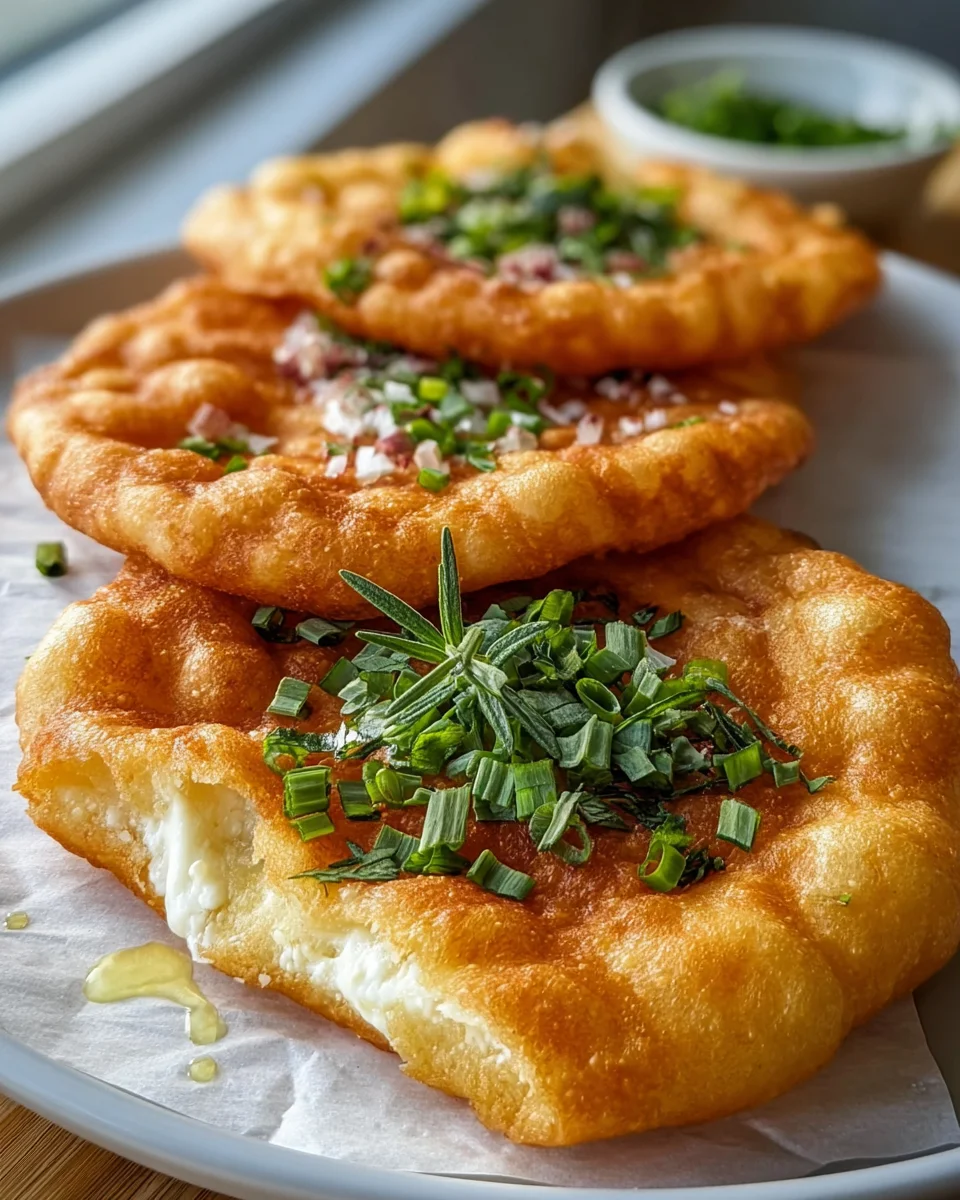 Crispy Air Fryer Langos Recipe – Easy & Delicious Snack!