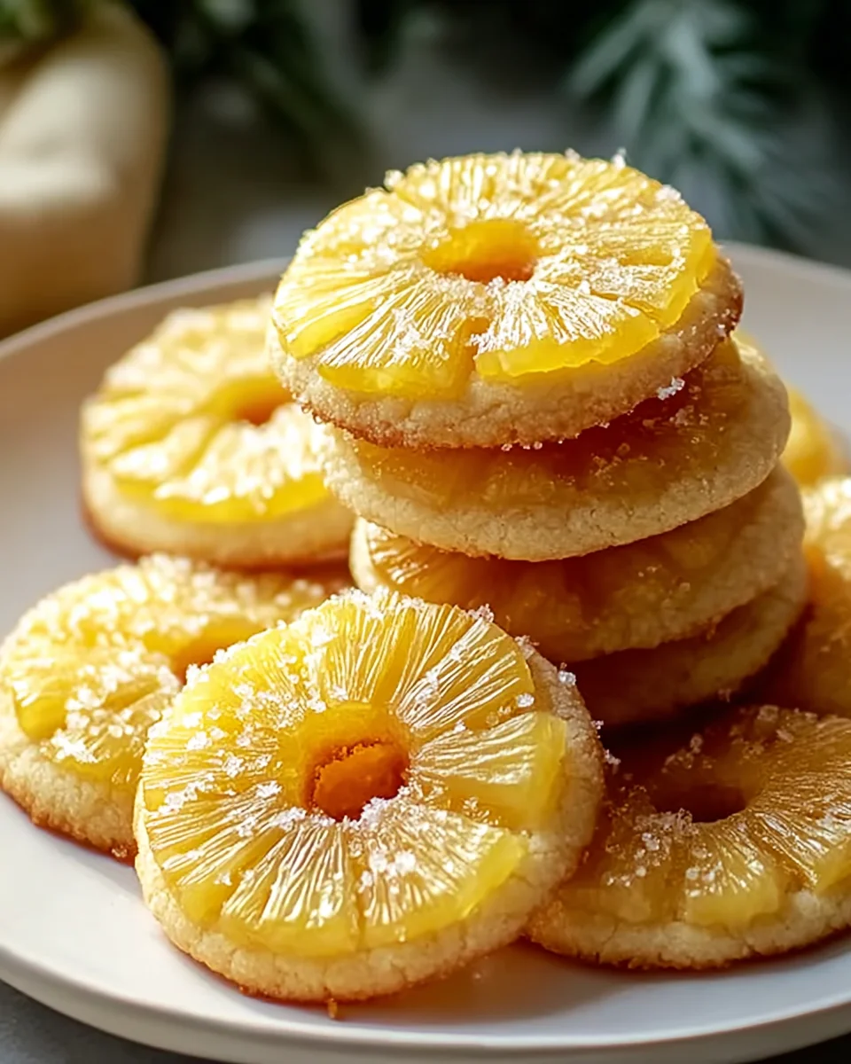 Delicious Pineapple Upside Sugar Cookies Recipe to Try Today!