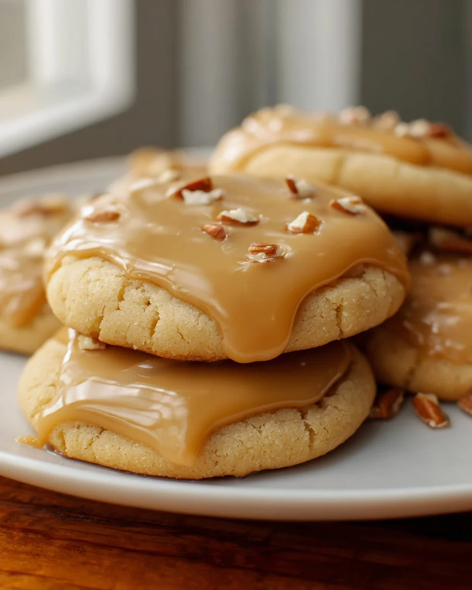 Soft Maple Cookies with Brown Butter Icing Recipe Delight