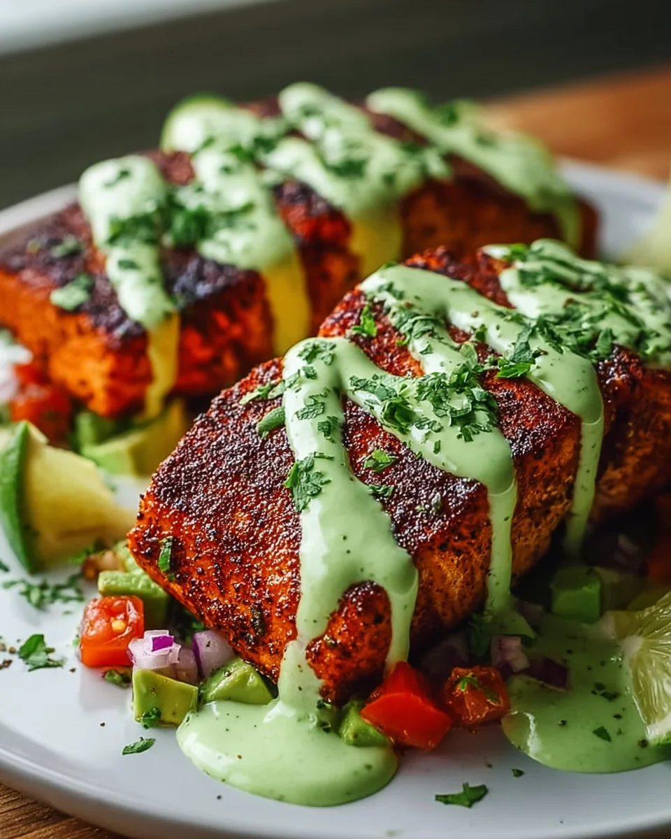 Cajun Salmon Avocado Lime Recipe - Zesty & Flavorful Delight!