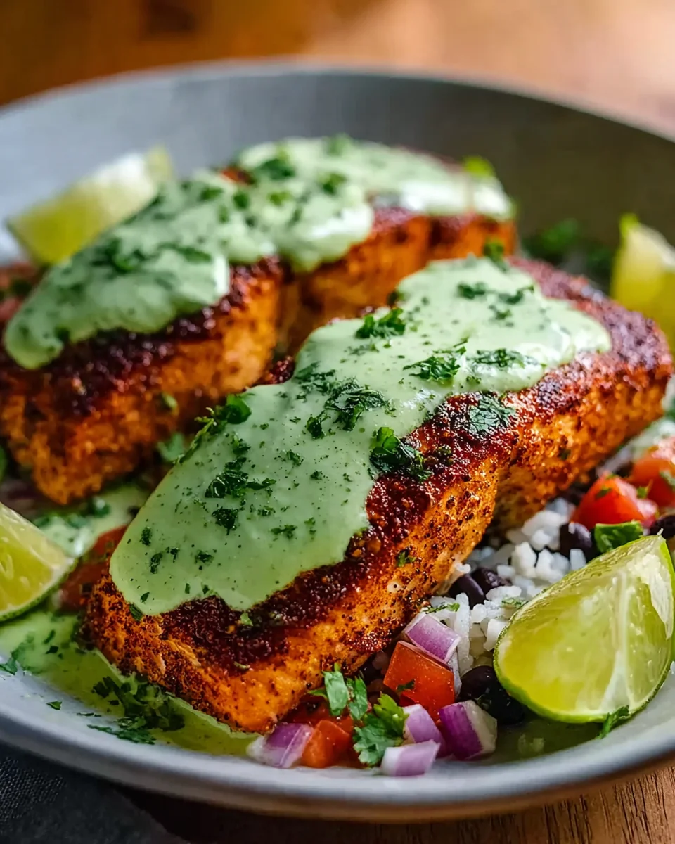 Cajun Salmon Avocado Lime Recipe - Zesty & Delicious!