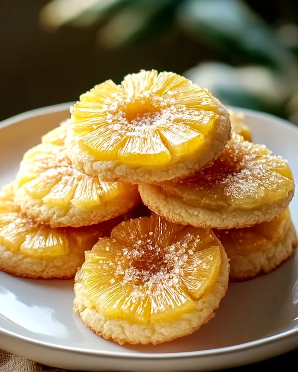 Delicious Pineapple Upside Sugar Cookies Recipe to Try Today!