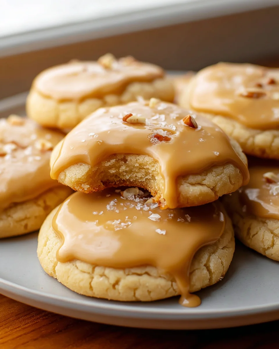 Soft Maple Cookies with Brown Butter Icing Recipe Delight
