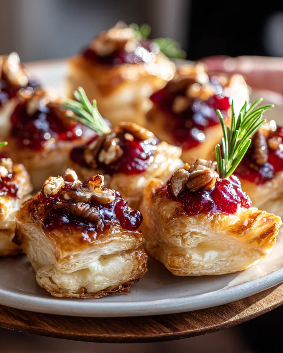 Delicious Baked Cranberry Brie Bites for Any Occasion
