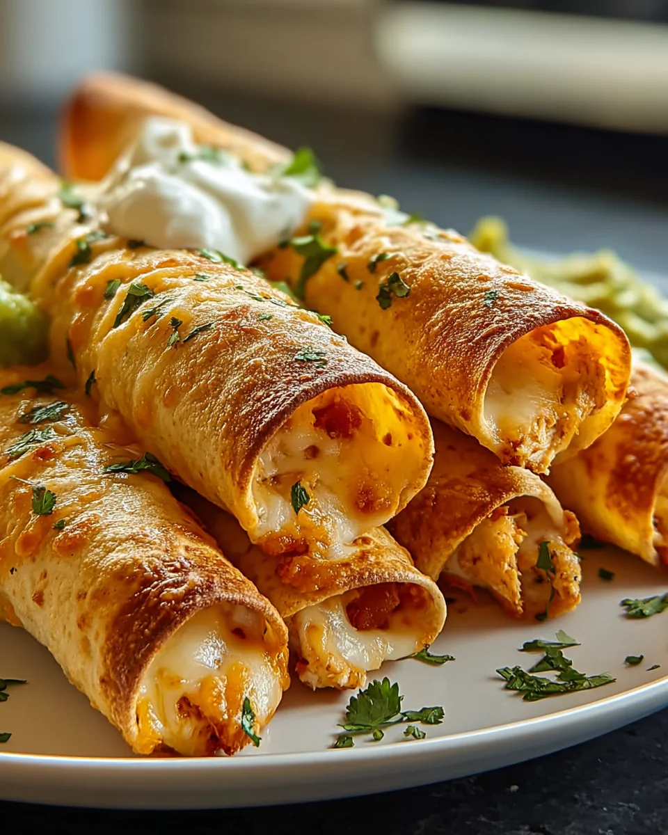 Crispy Chicken Taquitos Recipe: Quick & Delicious Snack Idea