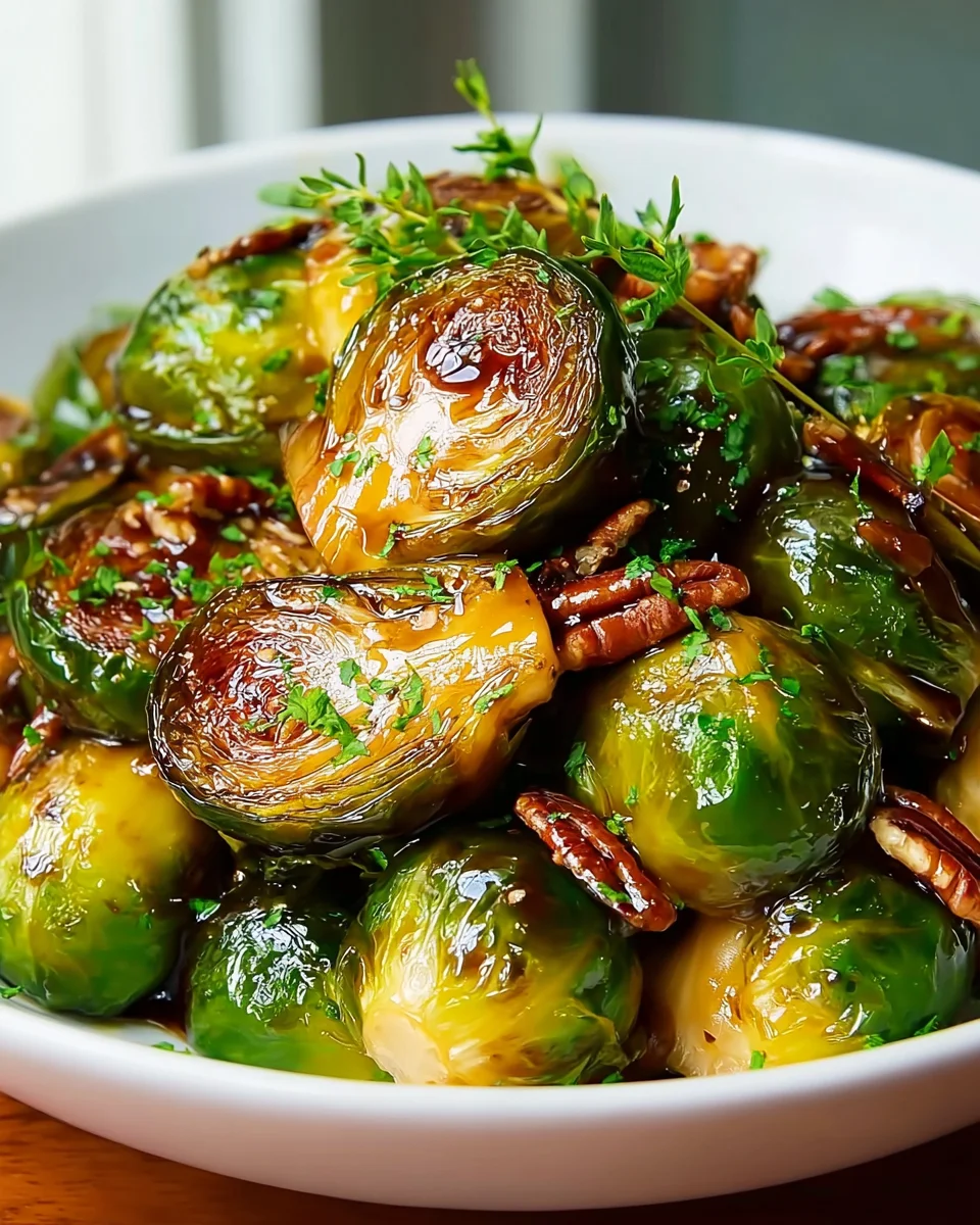 Honey Balsamic Brussels Sprouts: Easy & Delicious Recipe