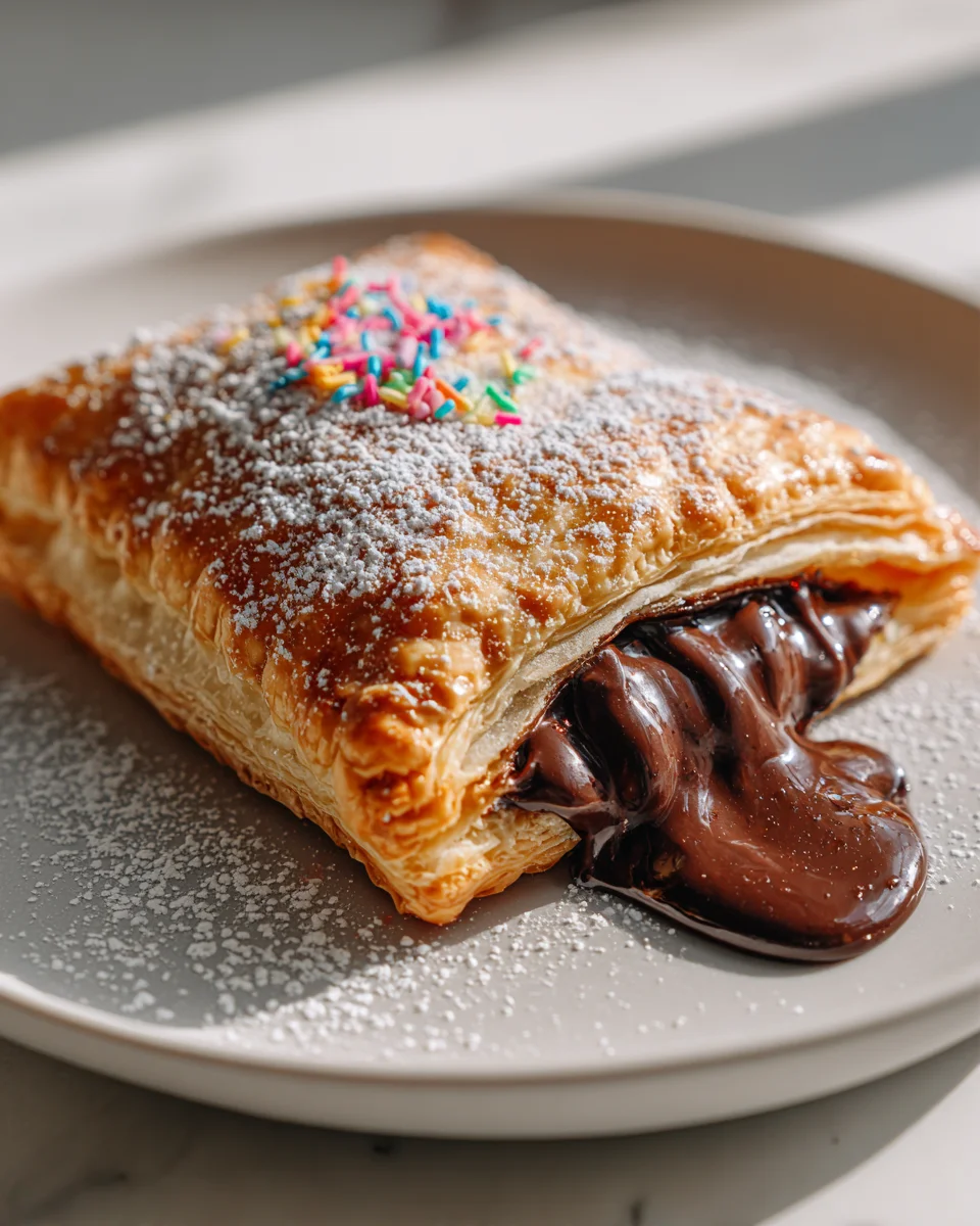 Homemade Chocolate Fudge Pop Tarts - Easy & Irresistible