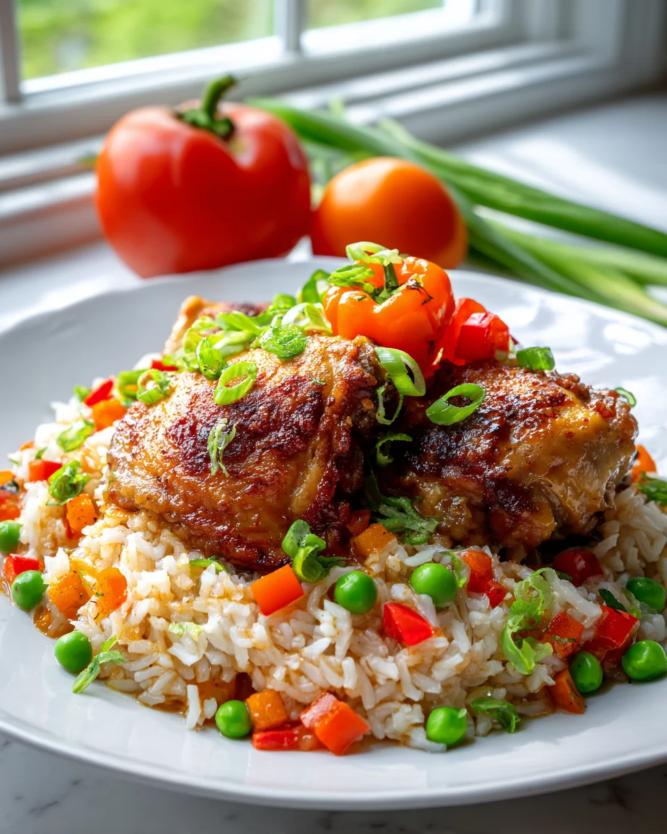 Best Caribbean Chicken And Rice Recipe - Quick & Delicious