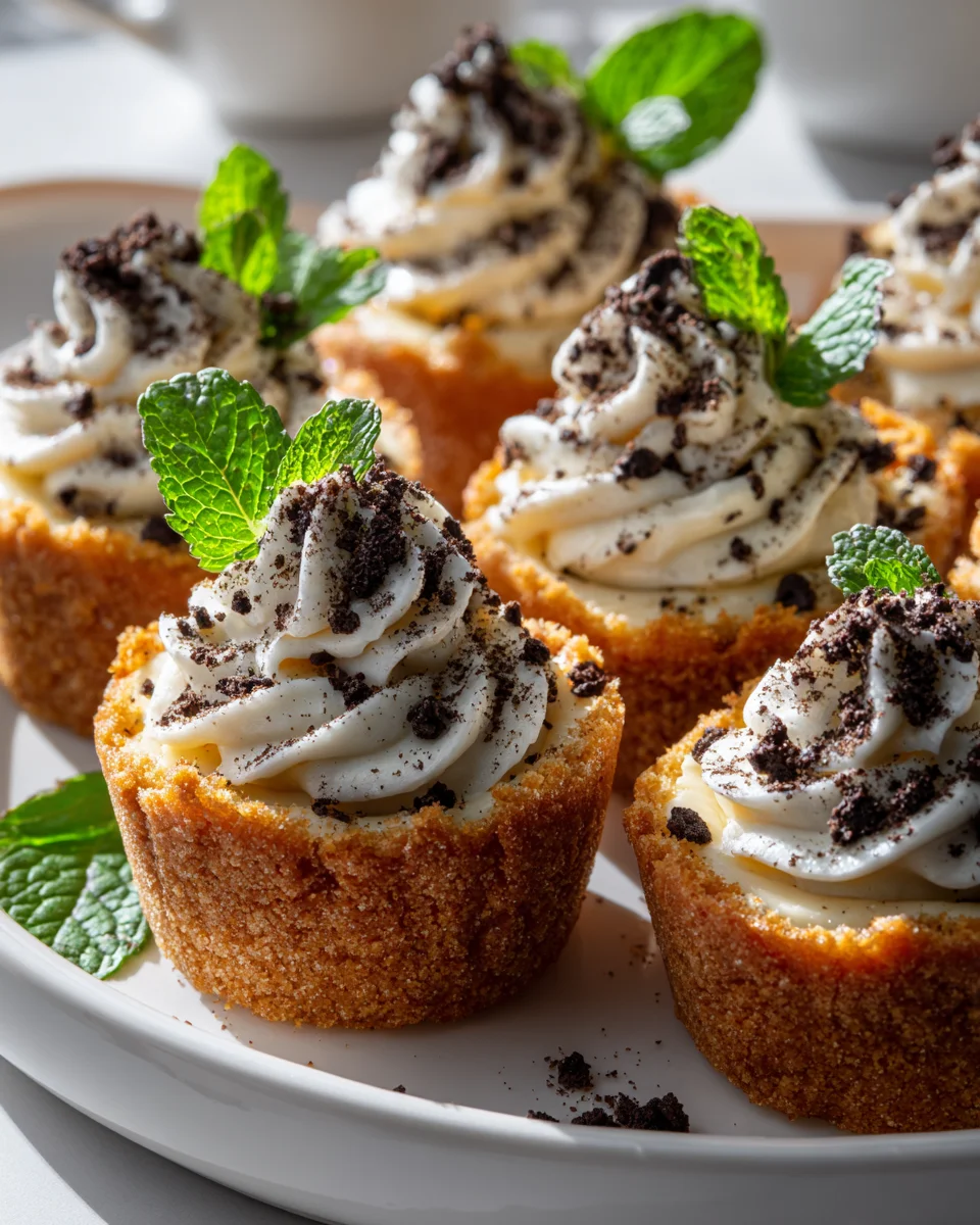 Easy Mini Cookie Cheesecake Cups: Your New Favorite Dessert