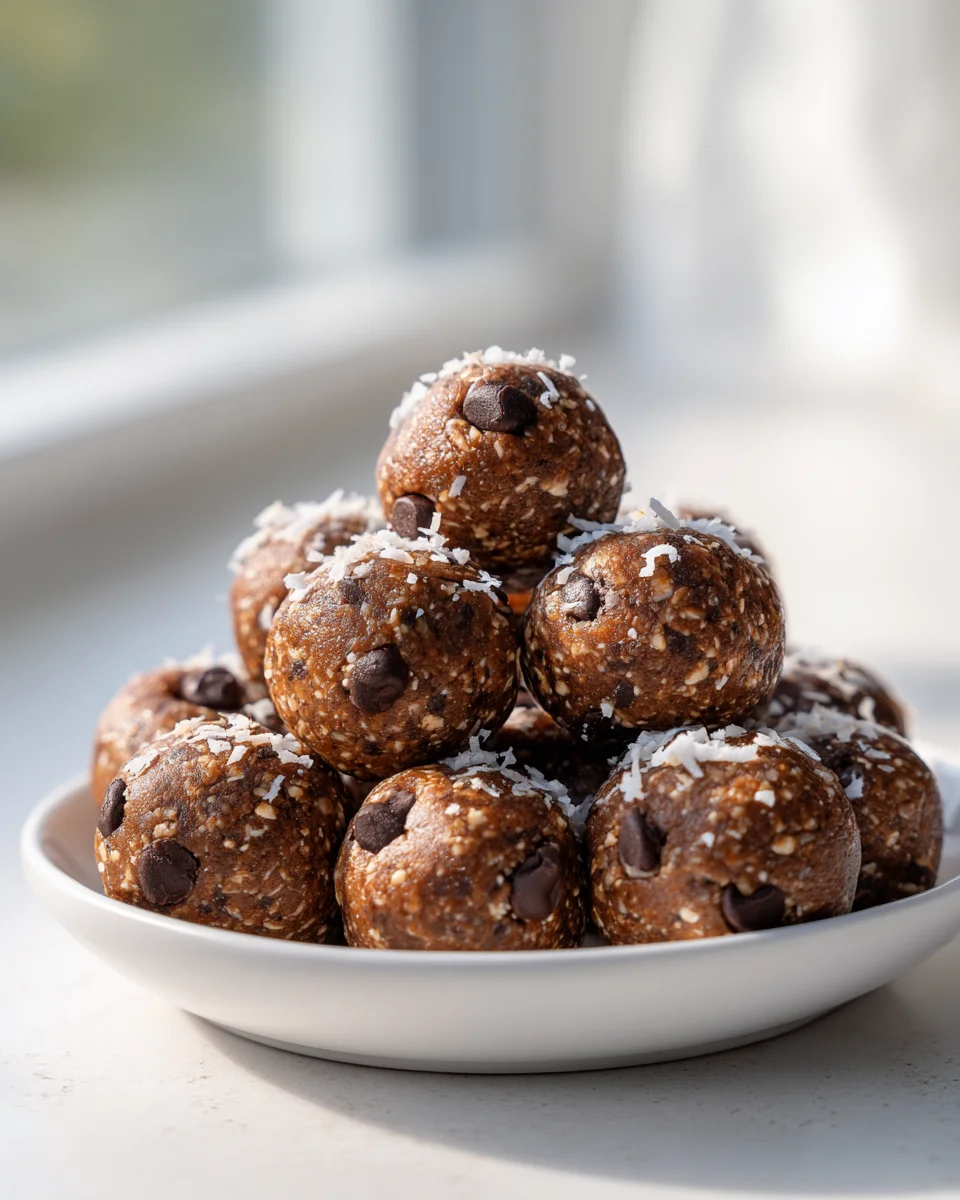 Easy No Bake Chocolate Chip Energy Bites for a Healthy Boost