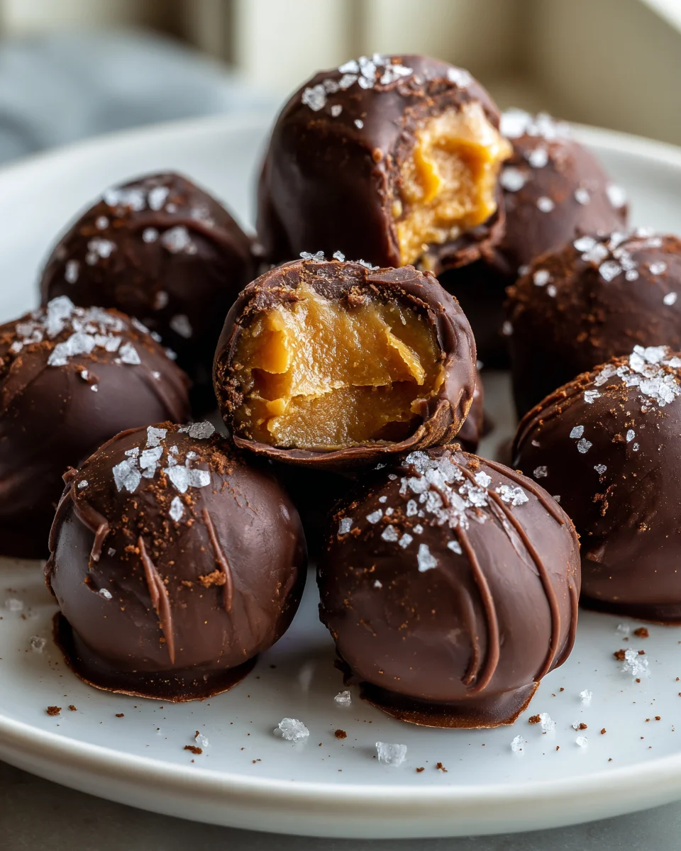 Homemade Salted Caramel Truffles: Irresistible & Simple Recipe