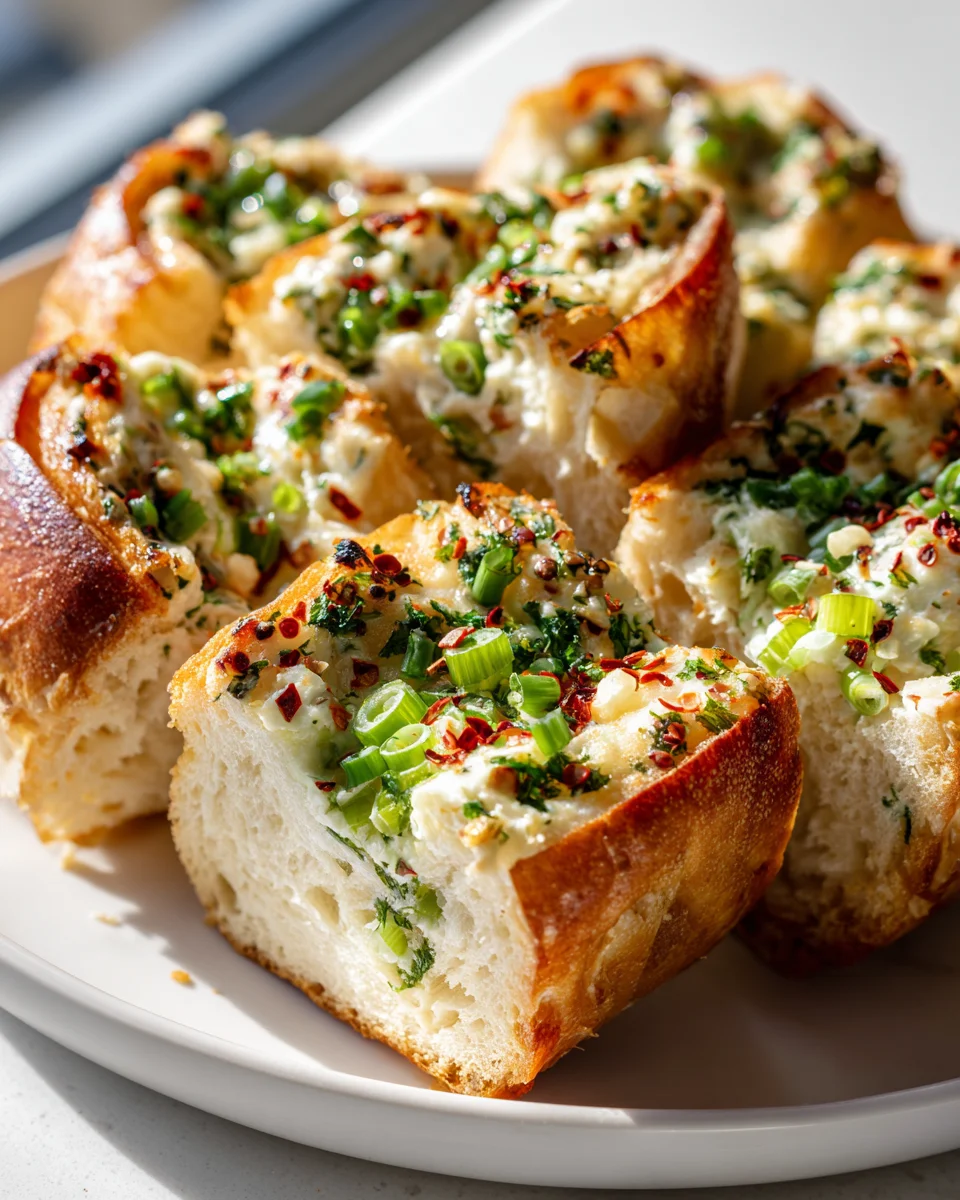 Irresistible Korean Cream Cheese Garlic Bread – Must-Try!