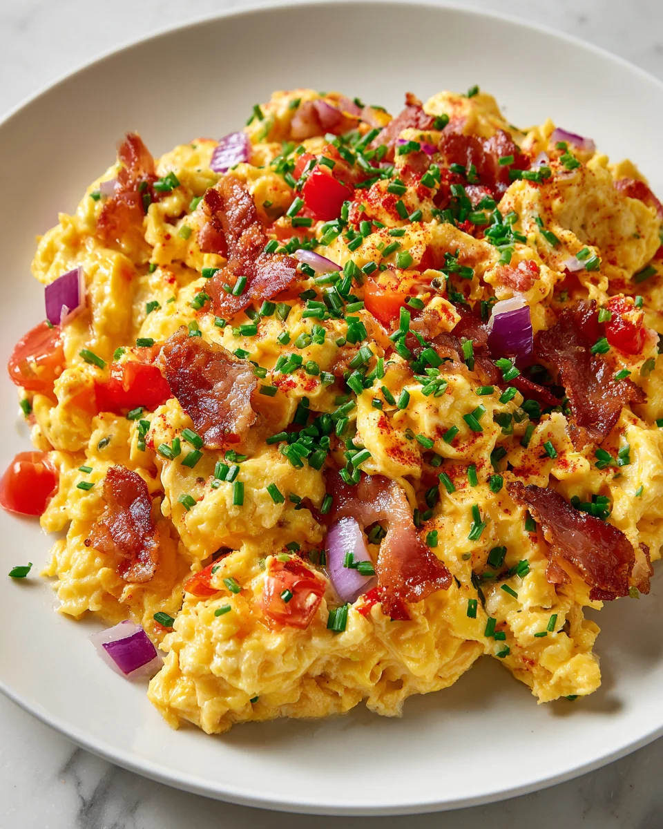 Loaded Scrambled Eggs: Your New Favorite Breakfast!