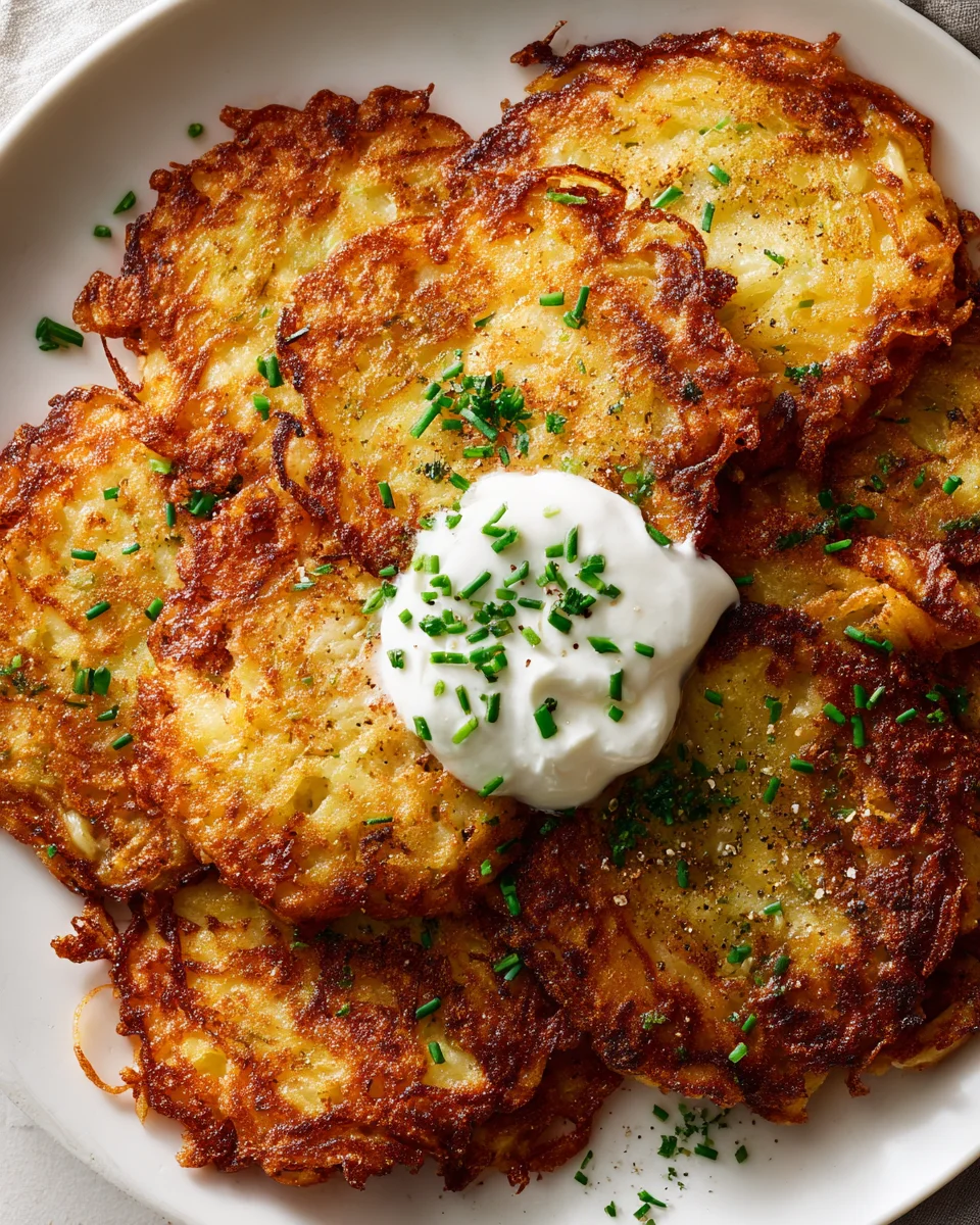 Best German Potato Pancakes - Crispy, Easy & Delicious