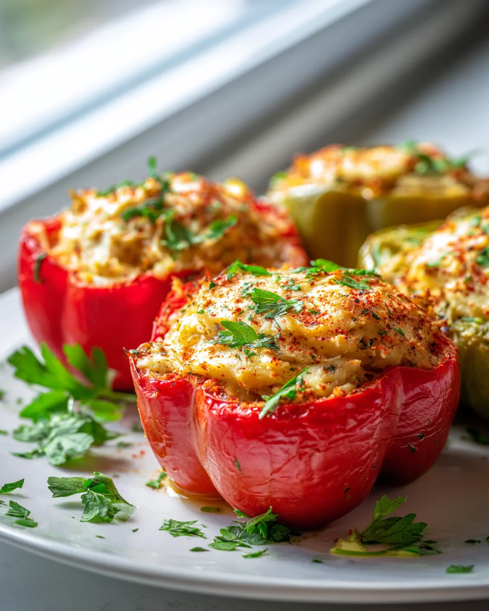 Cajun Potato Stuffed Bell Peppers: Flavor-Packed Delight!