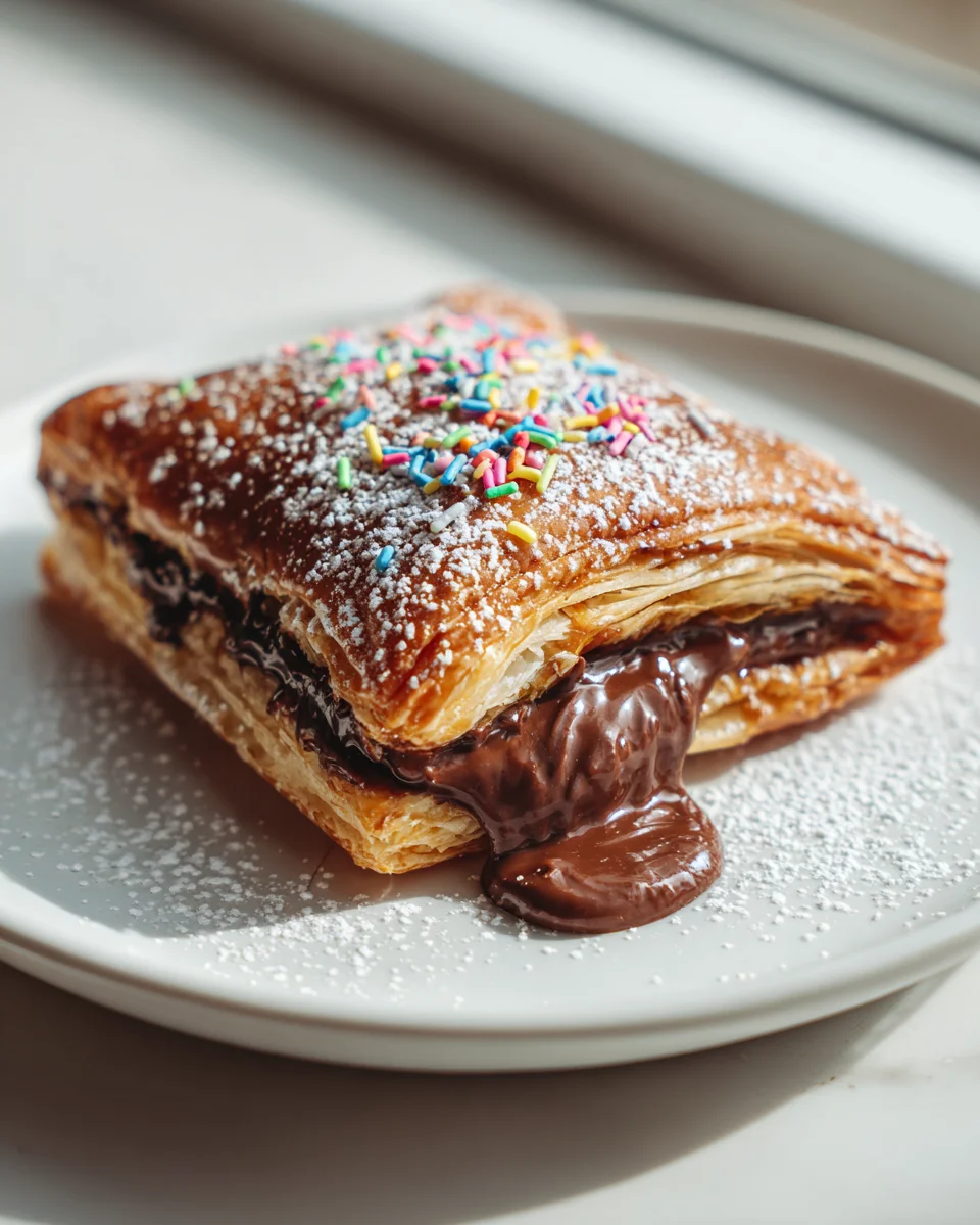 Homemade Chocolate Fudge Pop Tarts - Easy & Irresistible