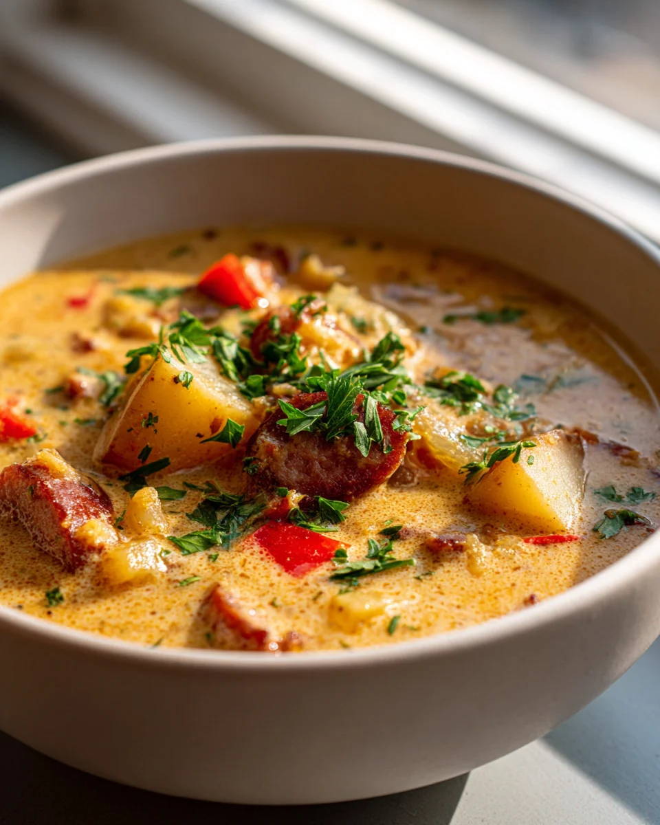 Delicious Cajun Potato Soup Recipe for Comforting Flavor