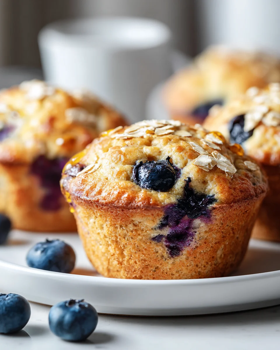 Healthy Homemade Blueberry Protein Muffins – Easy Recipe