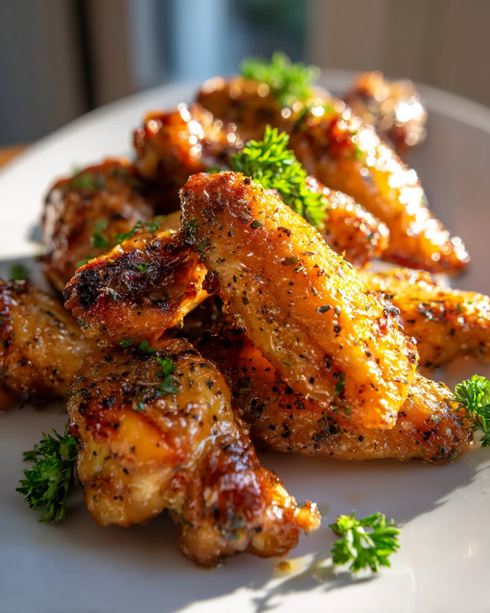 Best Honey Lemon Pepper Wings - Sweet, Zesty & Crispy!