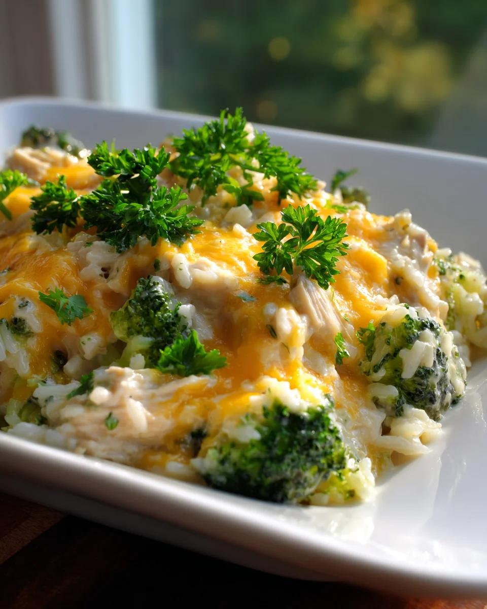 Chicken Broccoli Rice Casserole: Easy Weeknight Meal