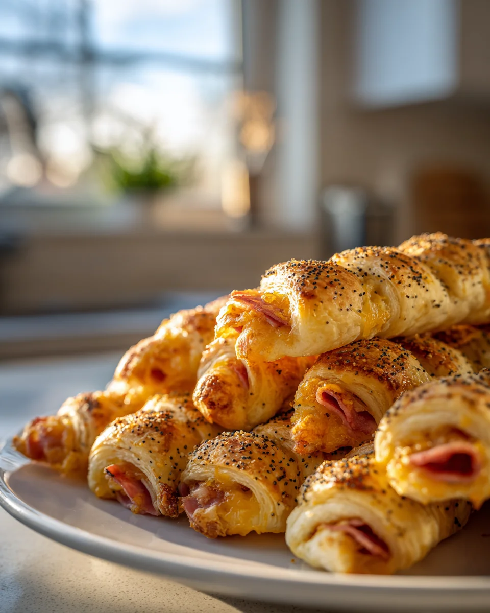 Delicious Beef Ham & Cheese Sticks – Perfect Party Snack!