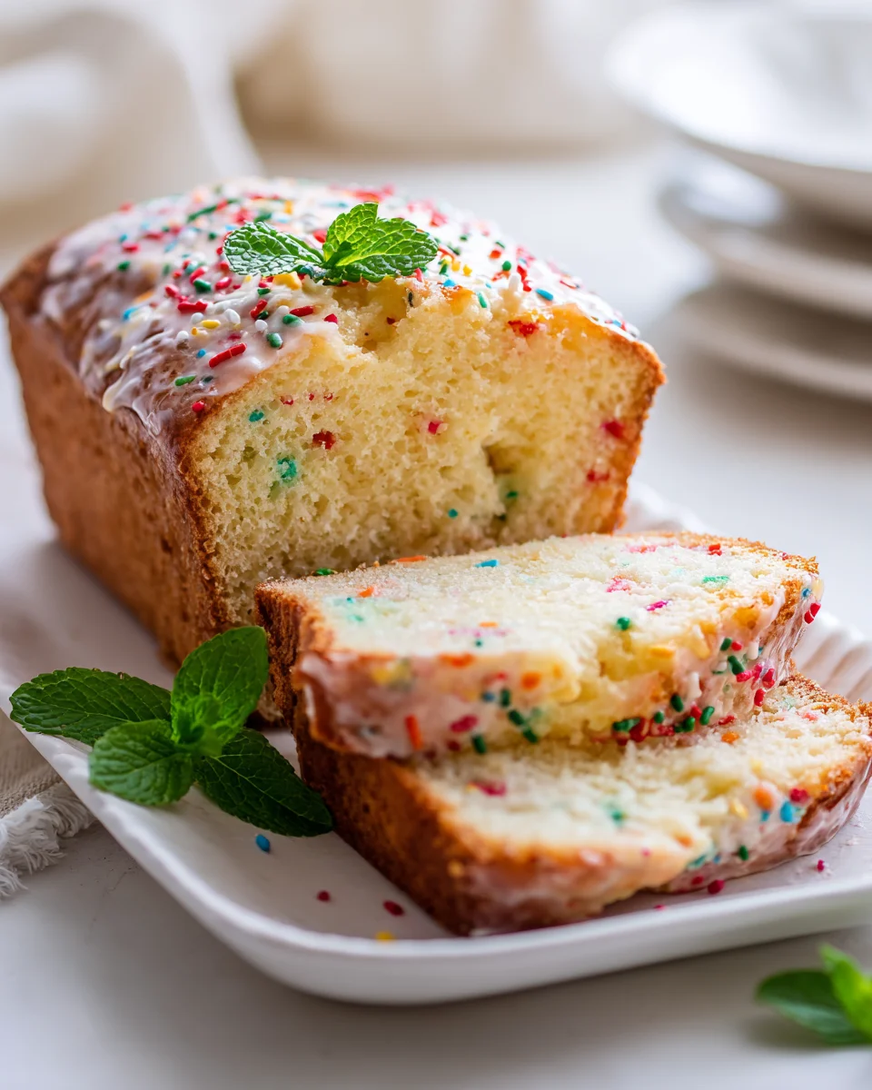 Christmas Sprinkle Buttermilk Bread: Moist Holiday Favorite
