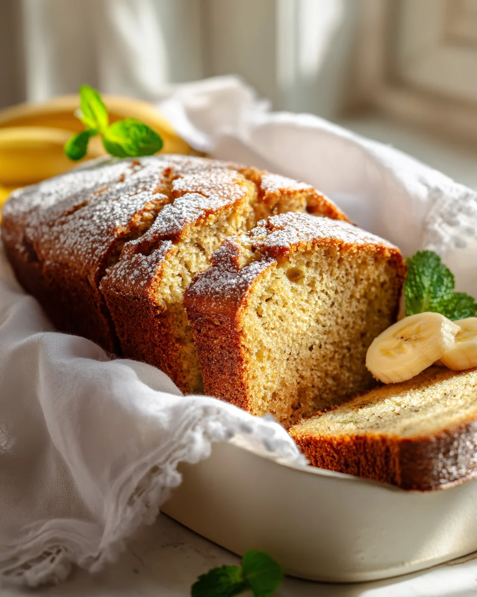 Easy Sugar Cookie Banana Bread Recipe: Sweet & Delicious