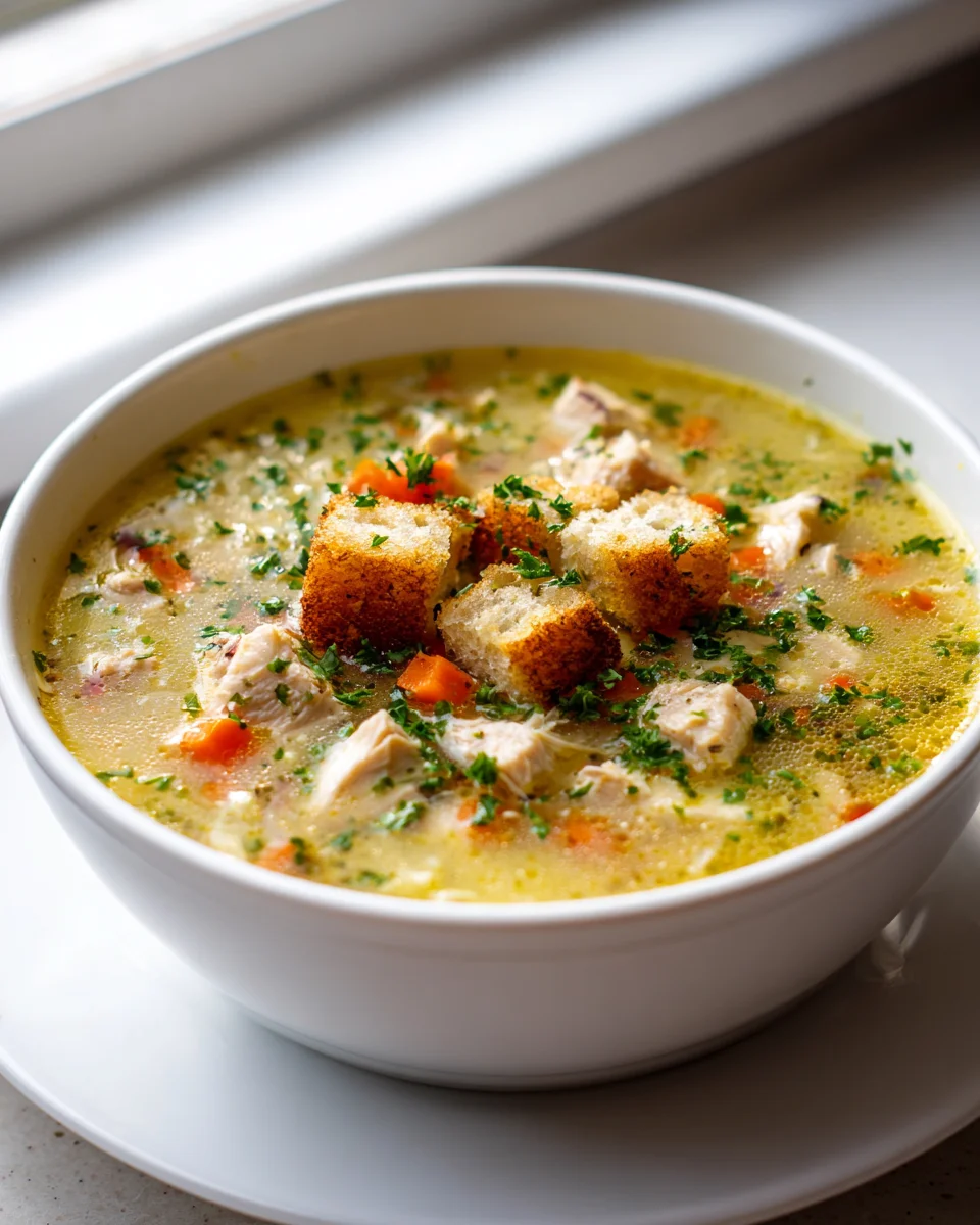 Easy Rotisserie Chicken Soup: Quick & Crispy Top Shortcut