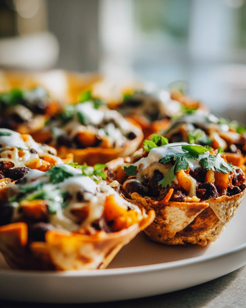 Delicious Black Bean & Butternut Squash Enchilada Boats Recipe