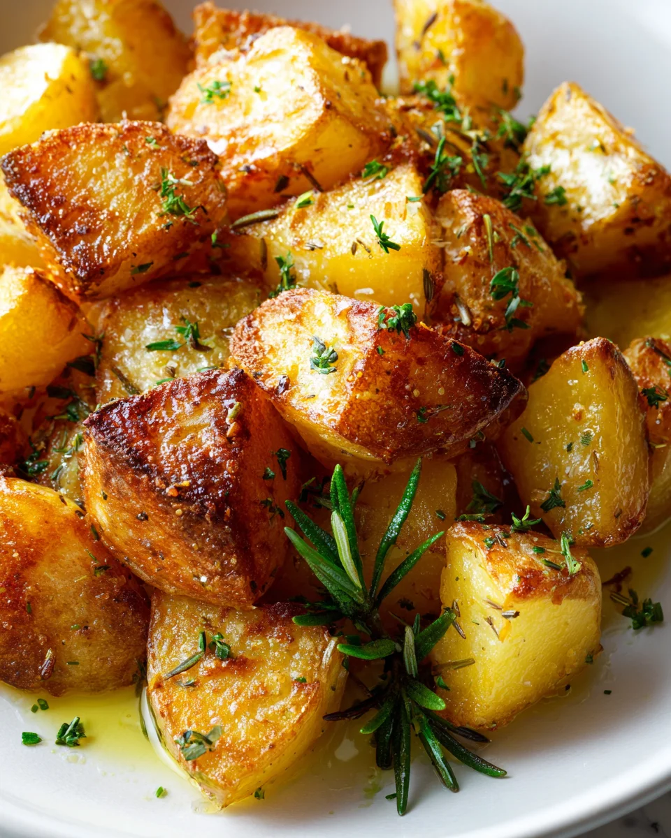 Homemade Roast Potatoes: Crispy, Fluffy & Easy Recipe