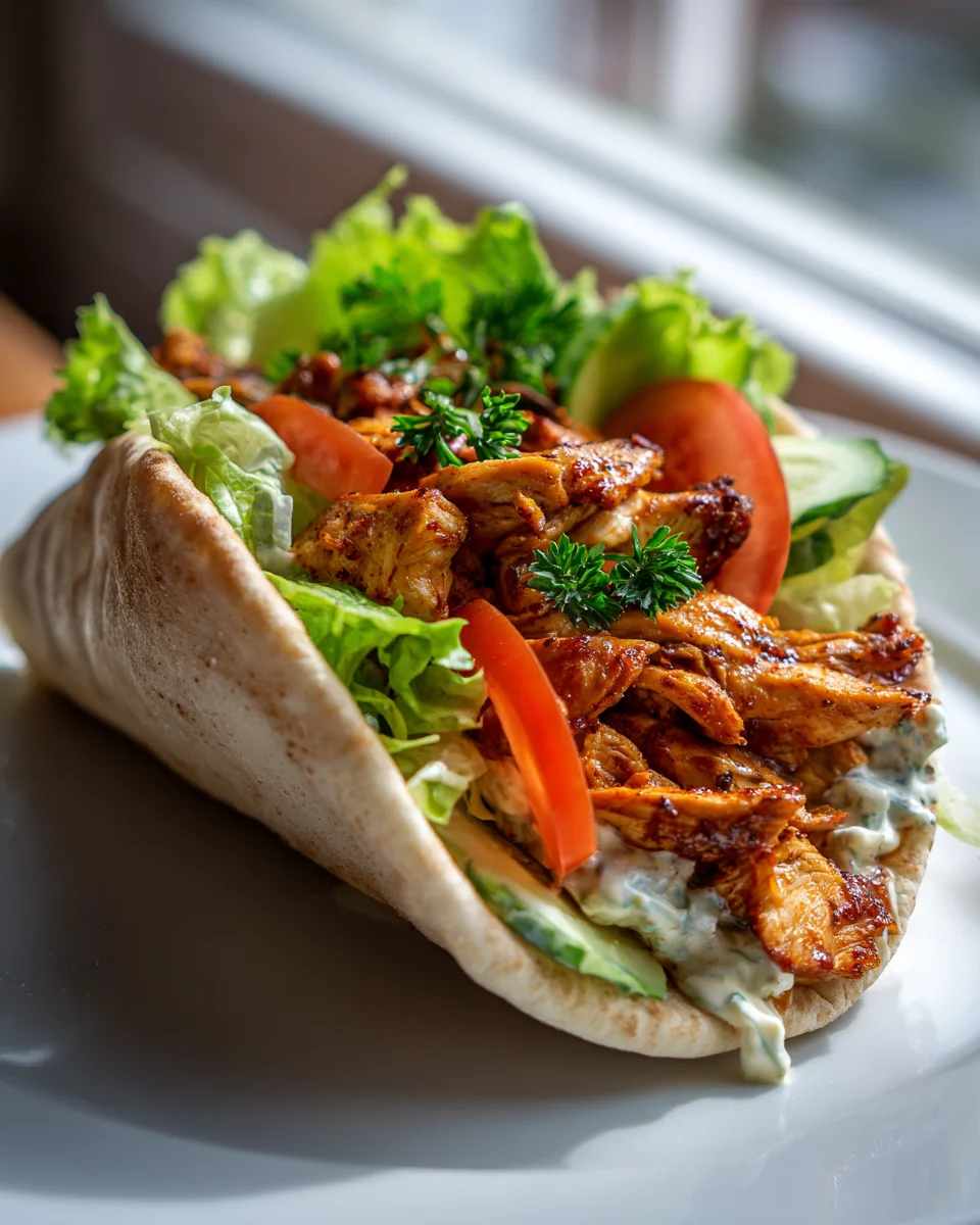 Best Chicken Shawarma Pitas Recipe – Authentic & Quick!