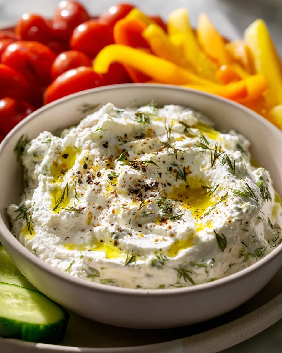 Easy Whipped Feta Appetizer: Perfect for Spring!