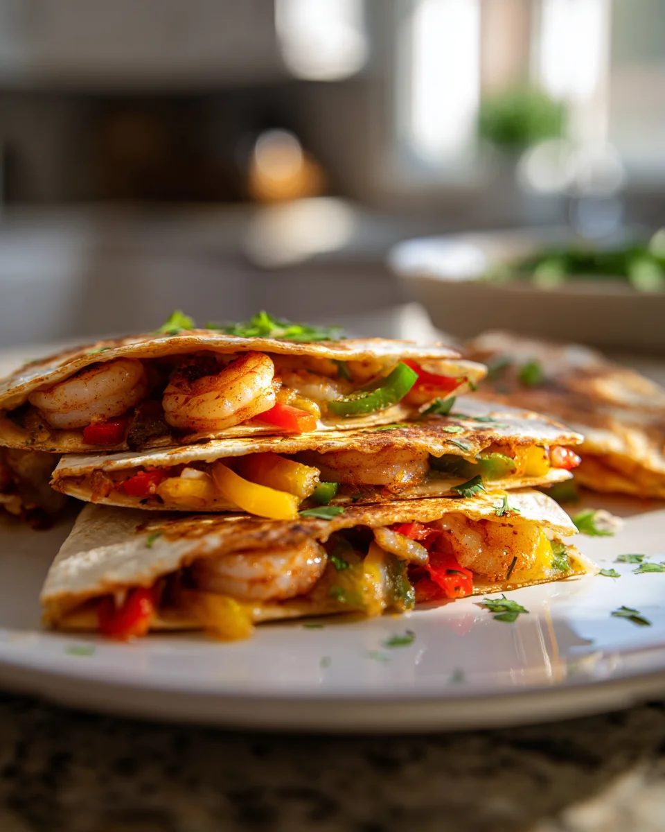 Shrimp Fajita Sheet Pan Quesadillas: Easy & Delicious Recipe