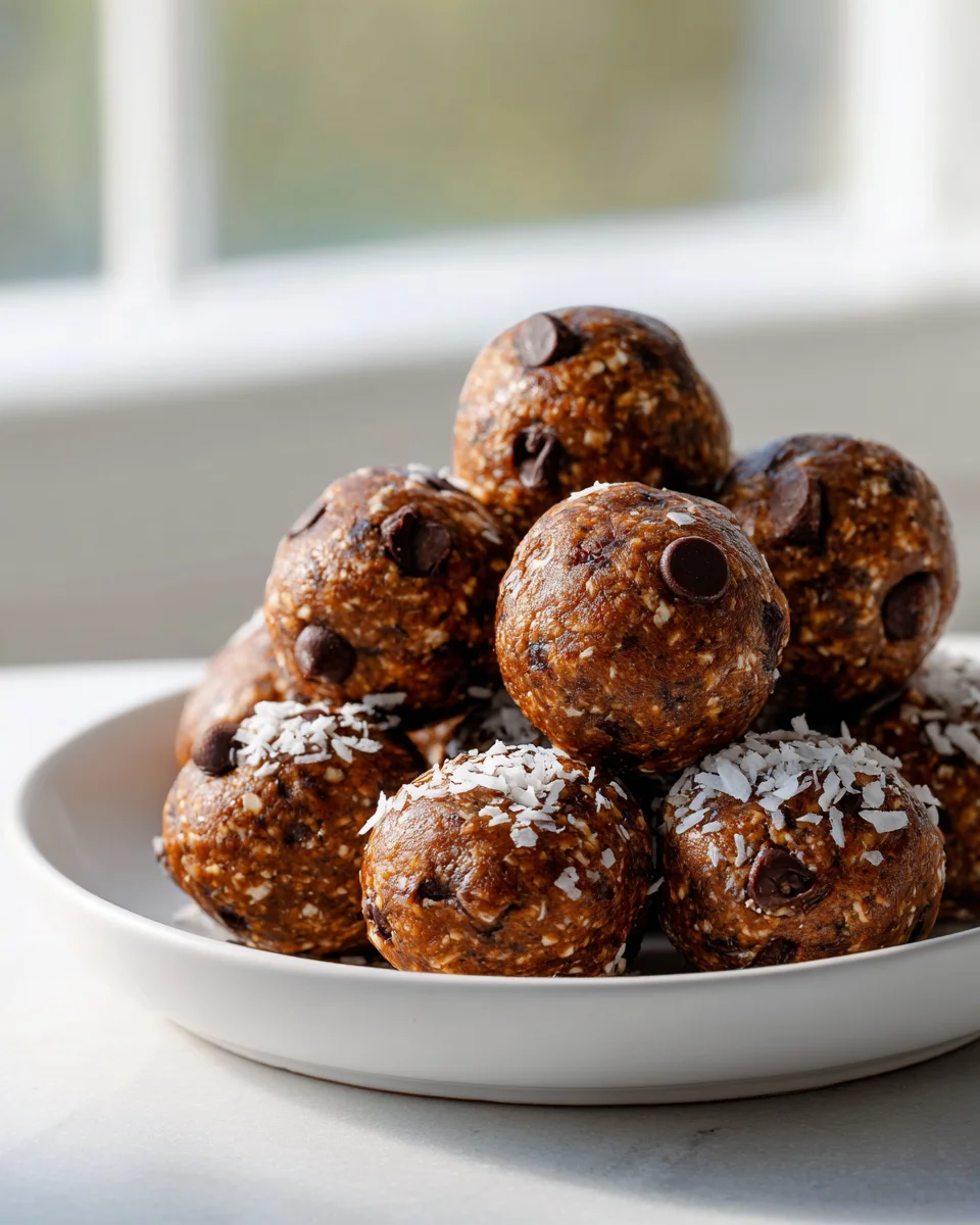 Easy No Bake Chocolate Chip Energy Bites for a Healthy Boost