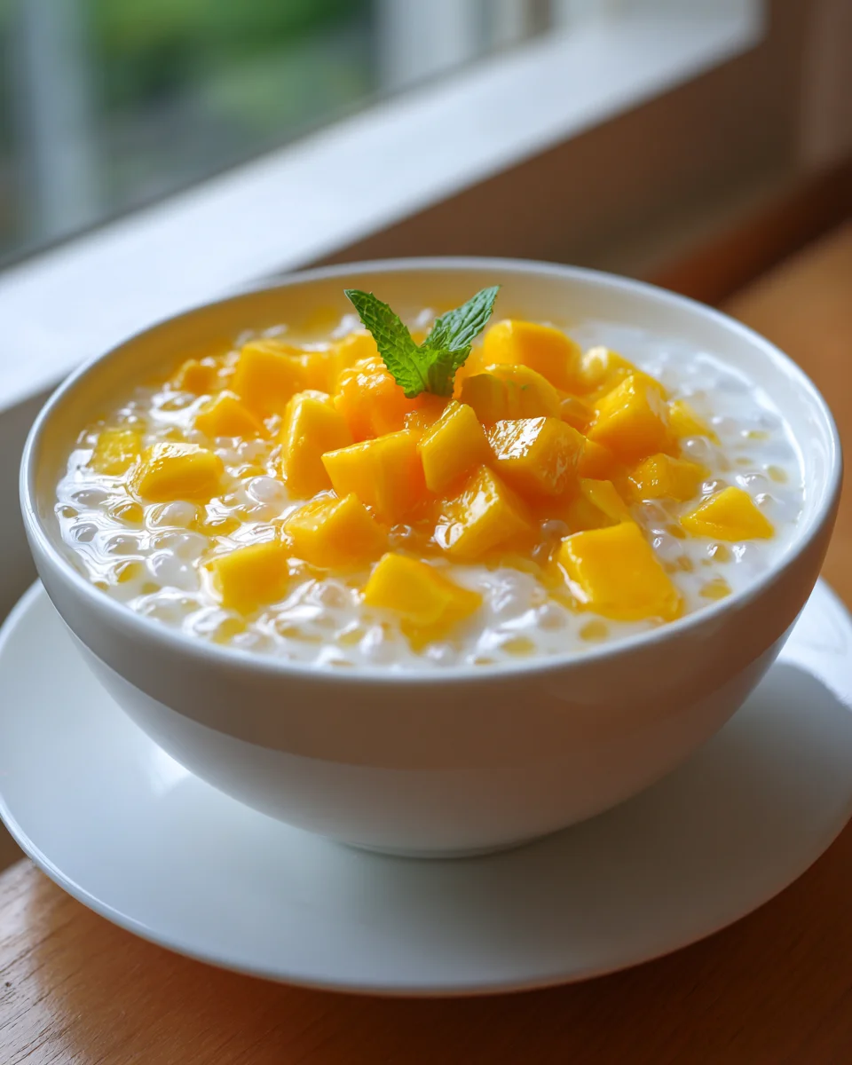 Mango Sago Recipe: Easy, Creamy, & Refreshing Dessert