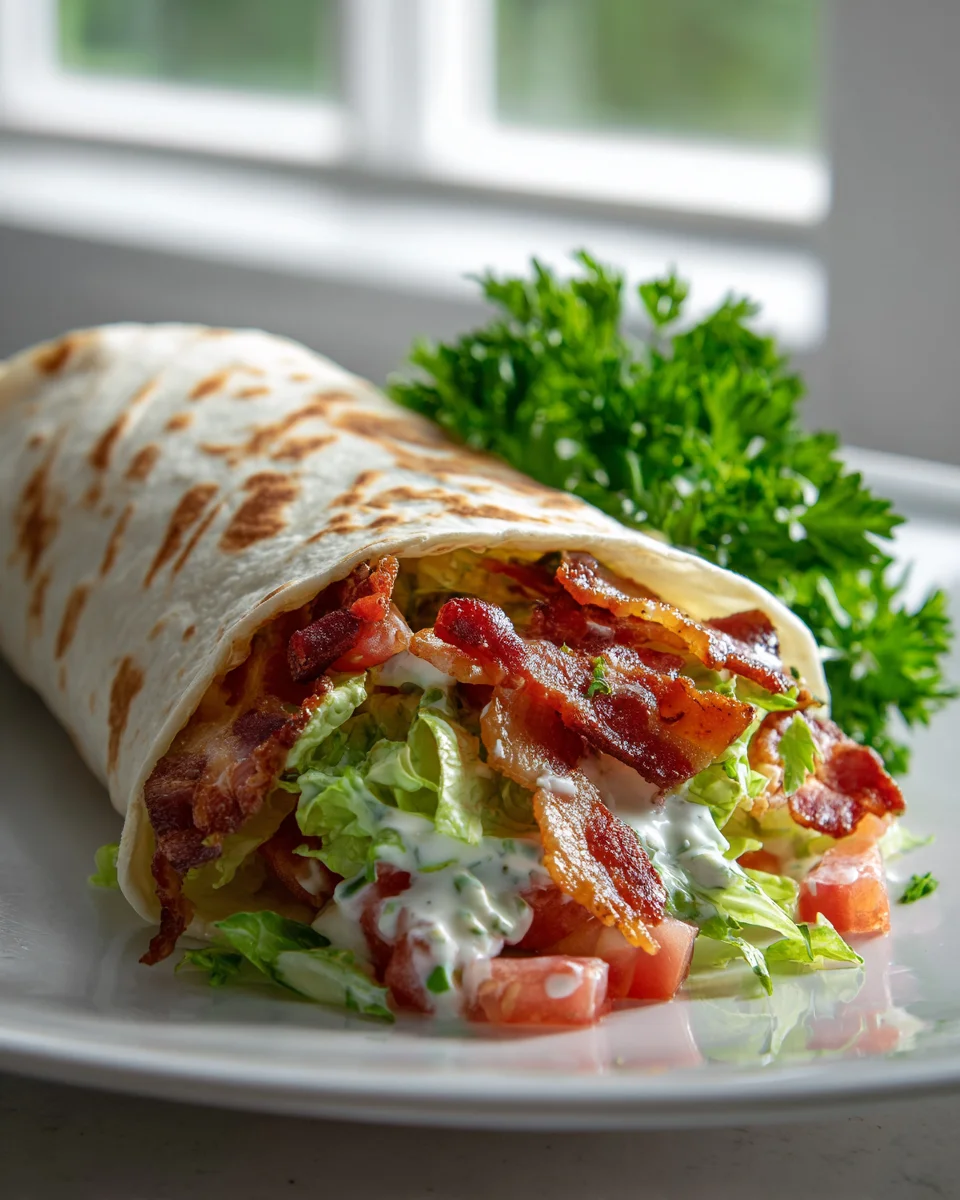 Beef Bacon Chicken Ranch Wraps Recipe - Delicious & Easy