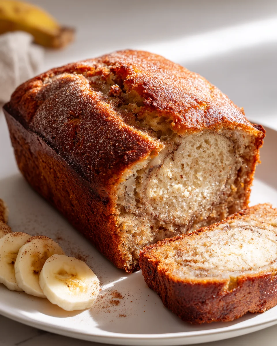 Cinnamon Sugar Swirl Banana Bread Recipe: Irresistibly Delicious!