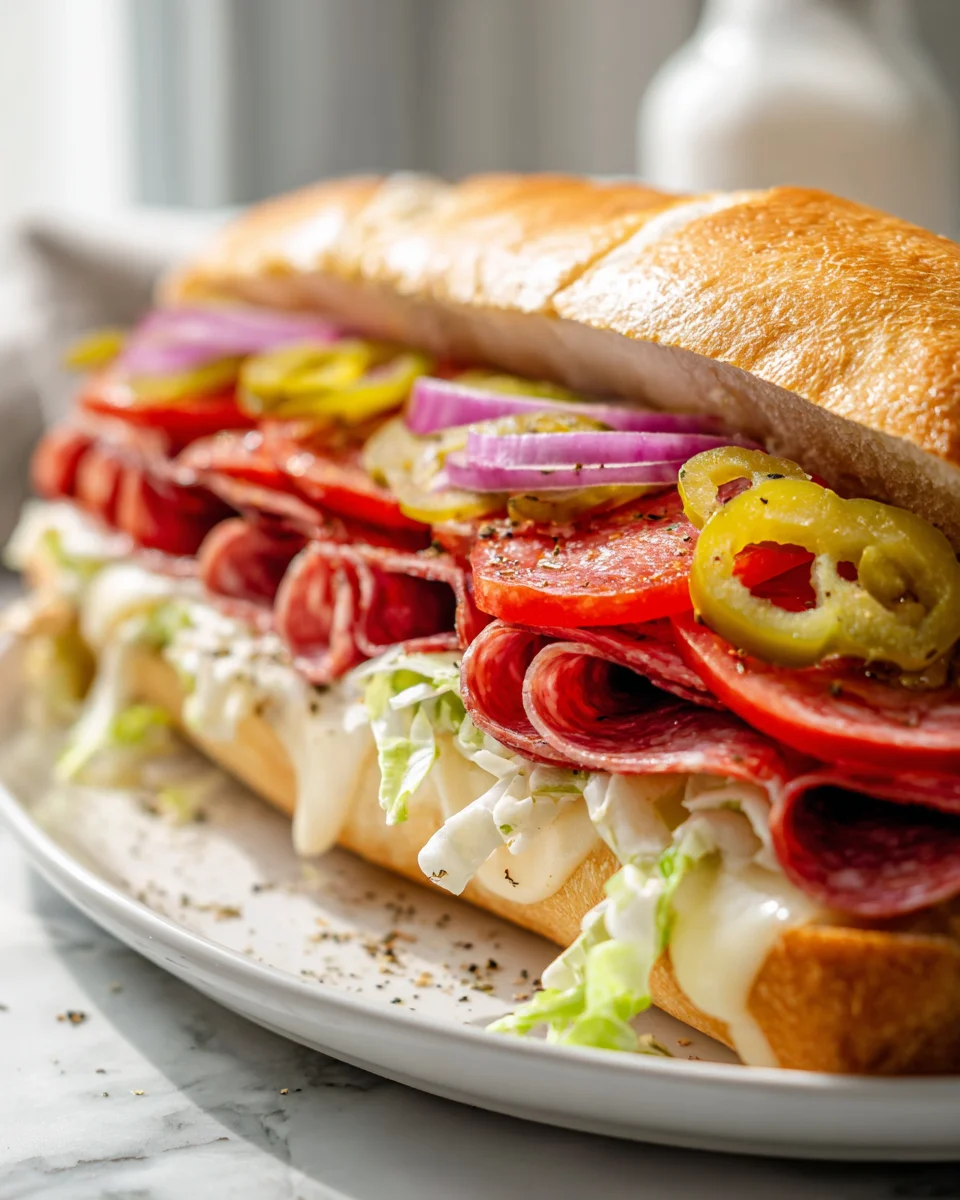 Ultimate Baked Italian Sub Sandwich: An Incredible Meal!