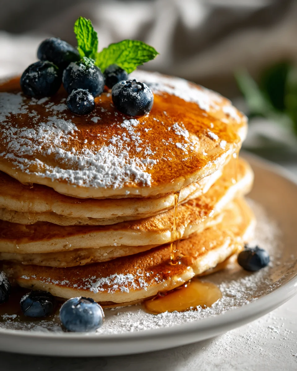 Whole Wheat Old Fashioned Pancakes Recipe - Healthy Breakfast