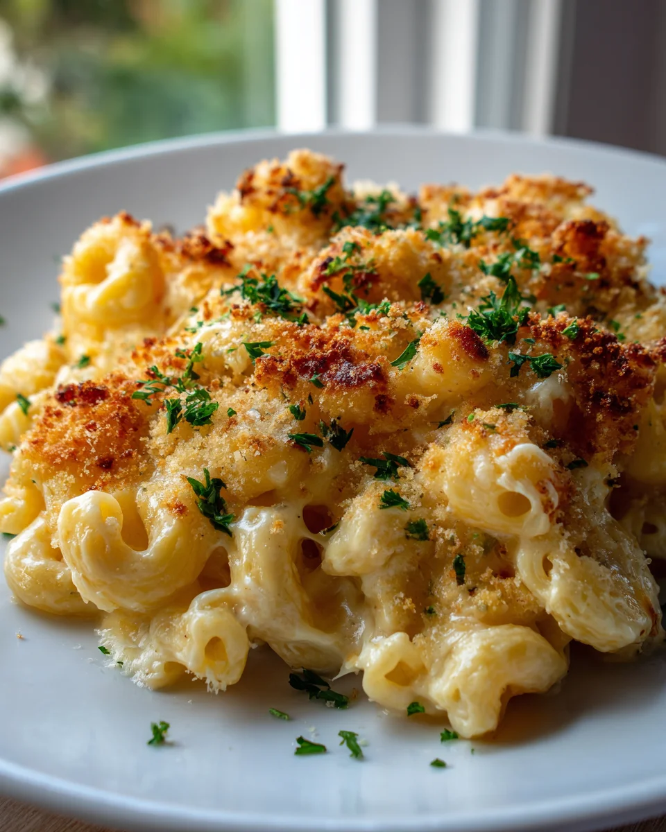 Creamy Three Cheese Baked Macaroni: Ultimate Comfort Food!