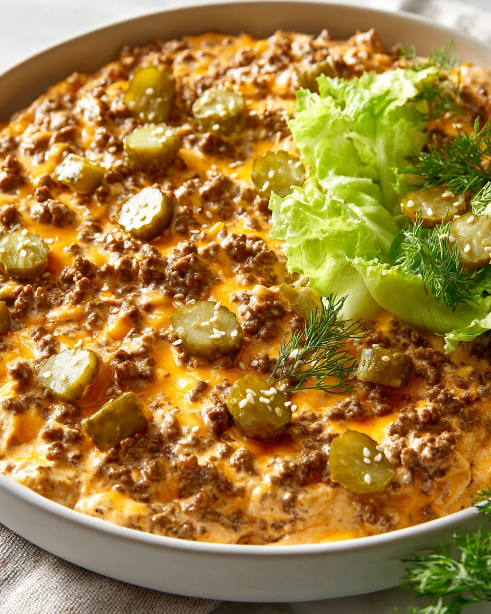 Crockpot Big Mac Dip: The Viral Beefy Game Day Snack!