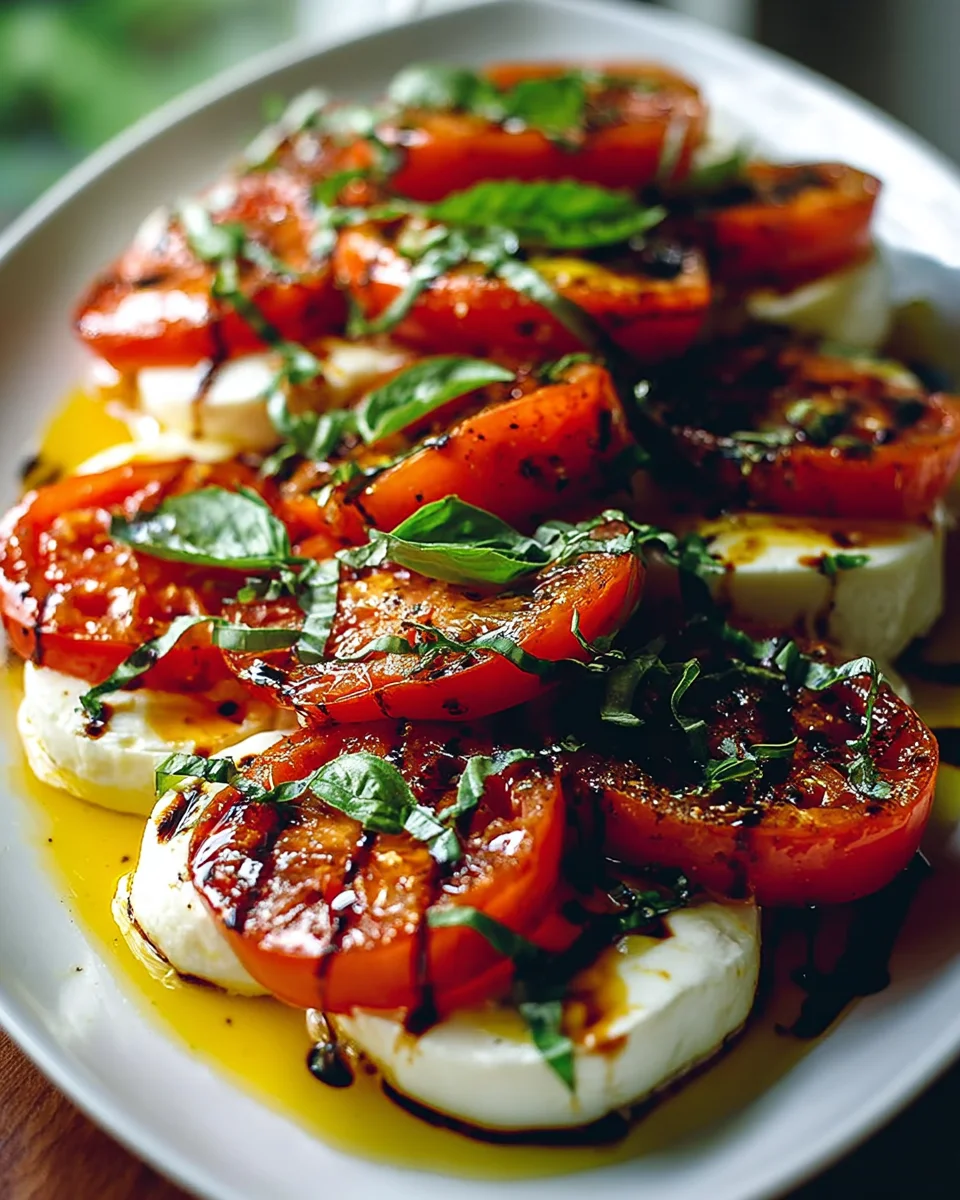Roasted Tomato Caprese Salad: Easy & Delicious Recipe