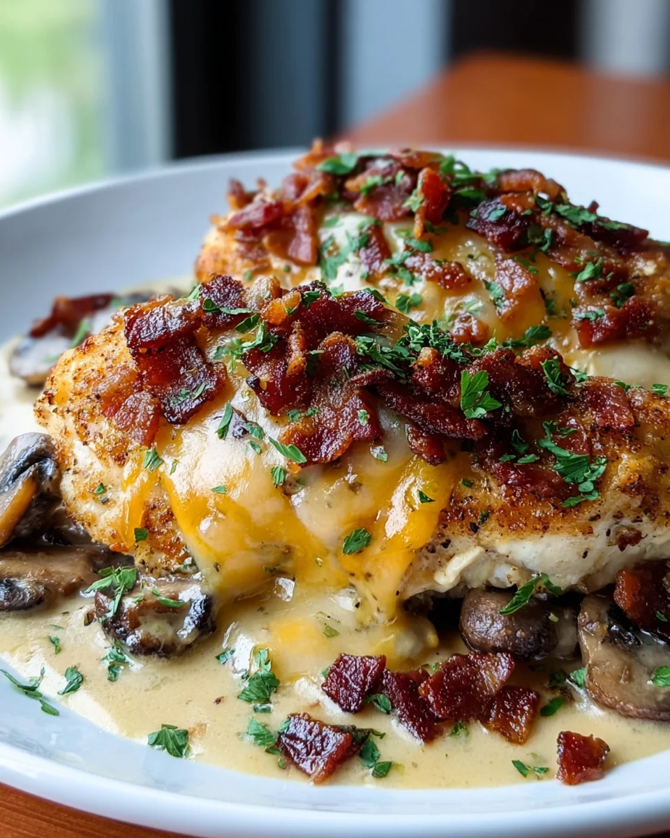 Cheesy Smothered Chicken Recipe - Best Texas Roadhouse Copycat