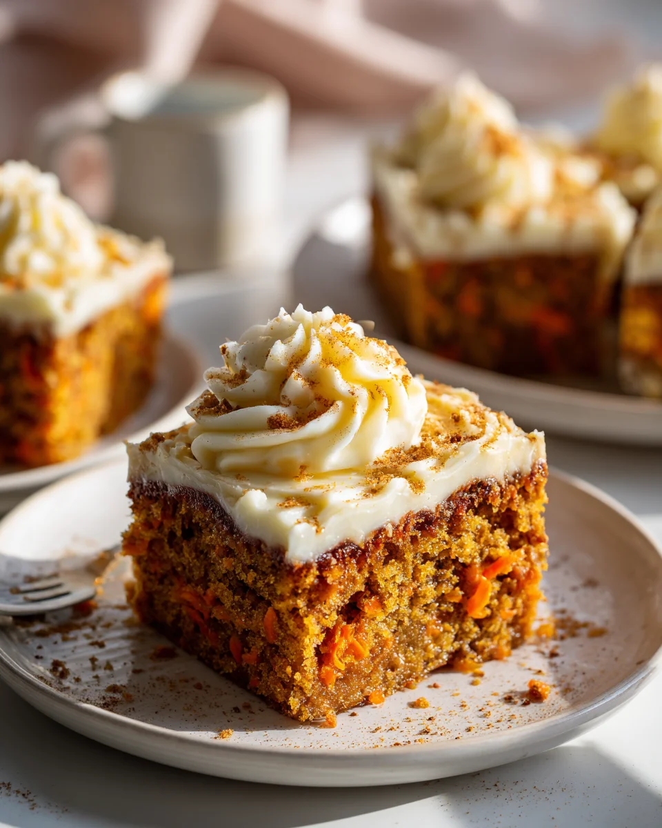 Irresistible Carrot Cake Cream Cheese Bars Recipe